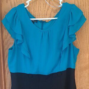 Teal and Black Alyx Dress Size 14